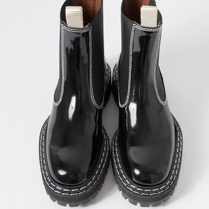 Patent boots, Proenza Schouler